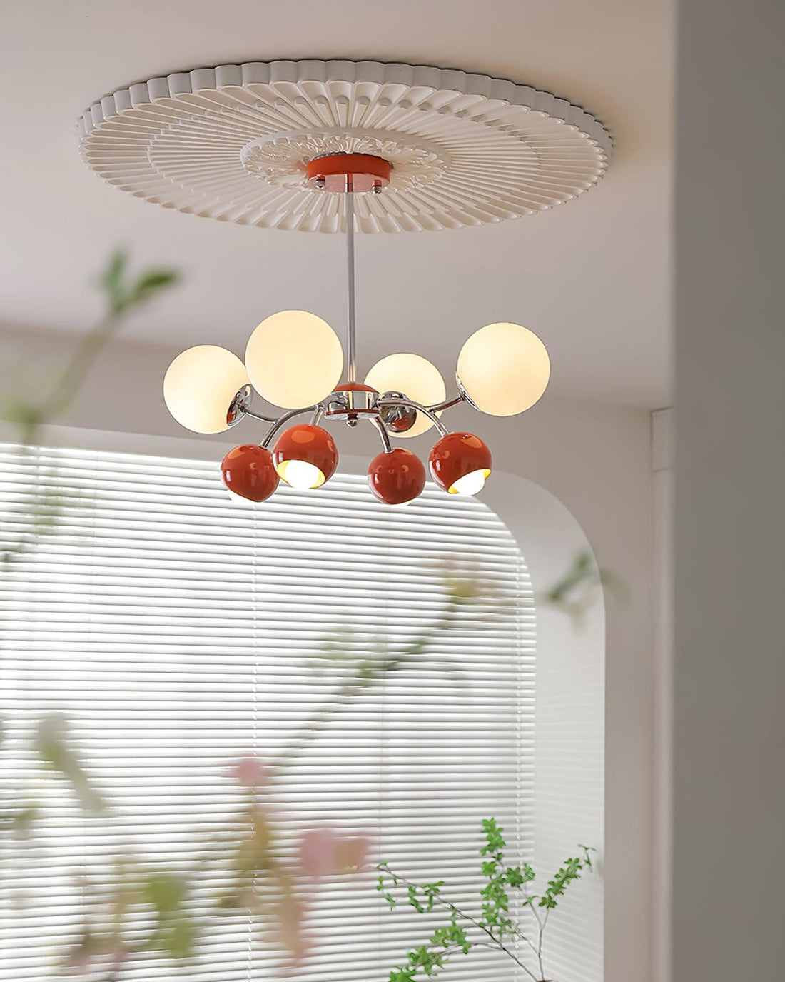 Lumi Lustre Minimaliste en Verre