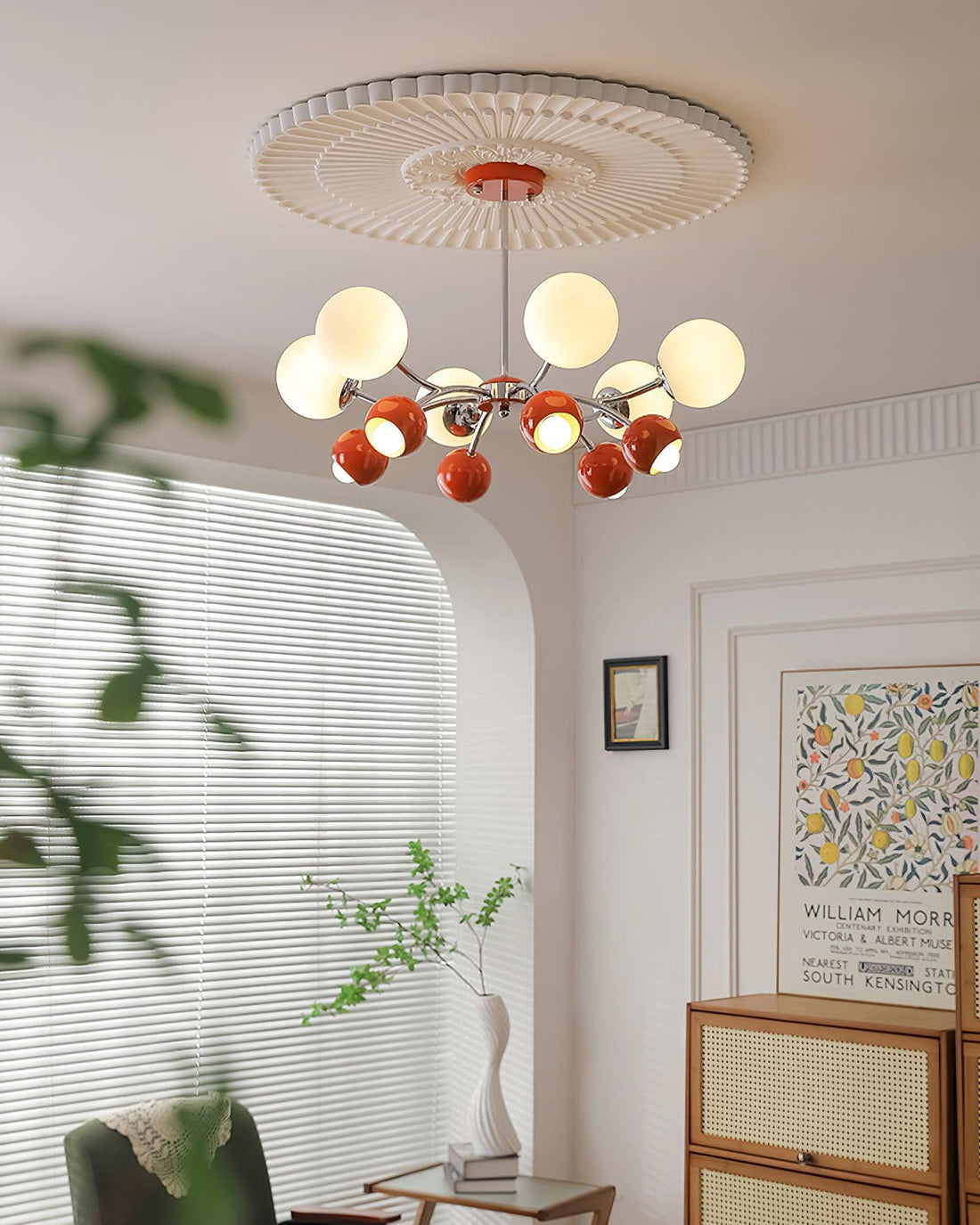 Lumi Lustre Minimaliste en Verre