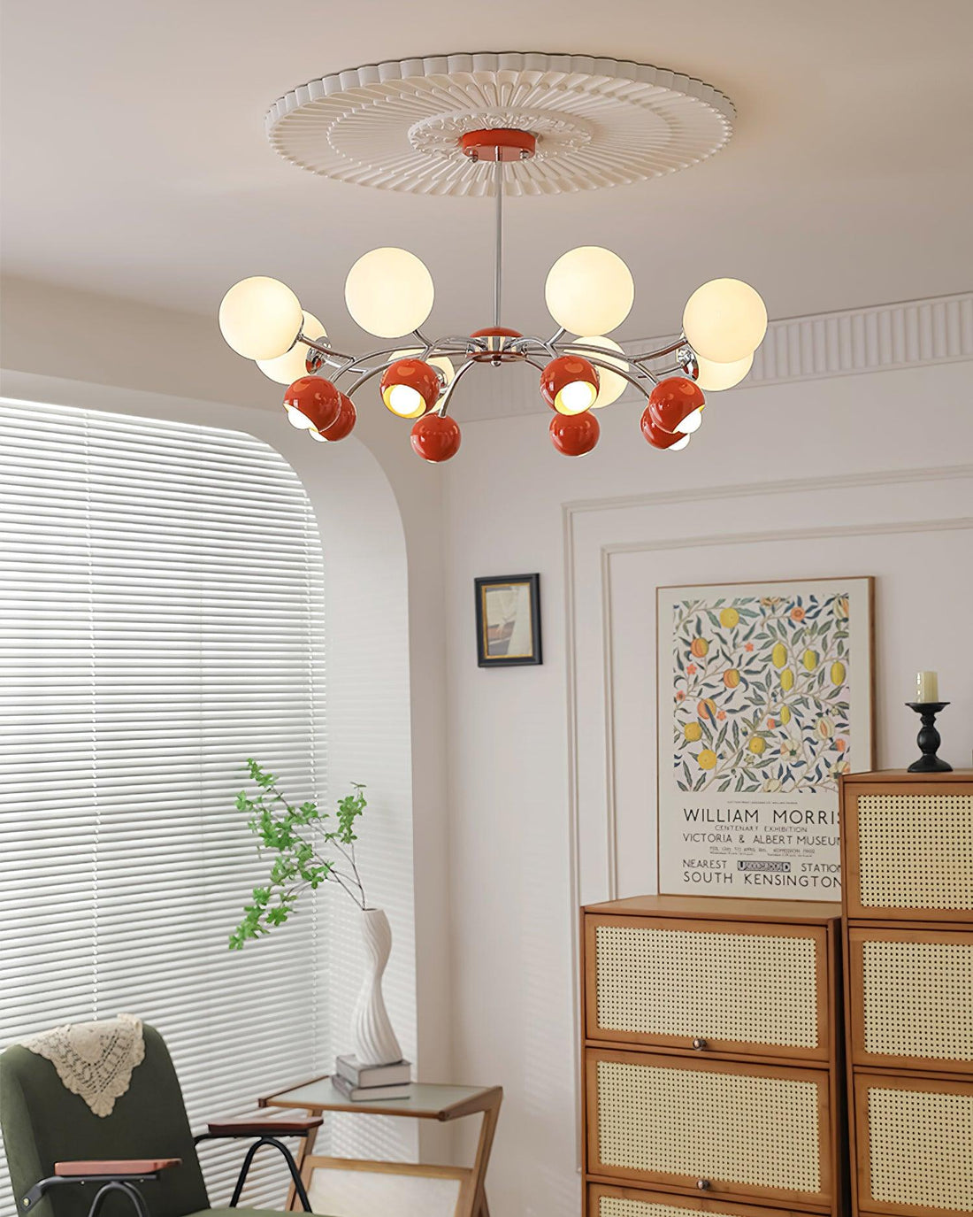 Lumi Lustre Minimaliste en Verre