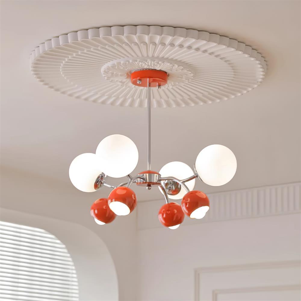 Lumi Lustre Minimaliste en Verre