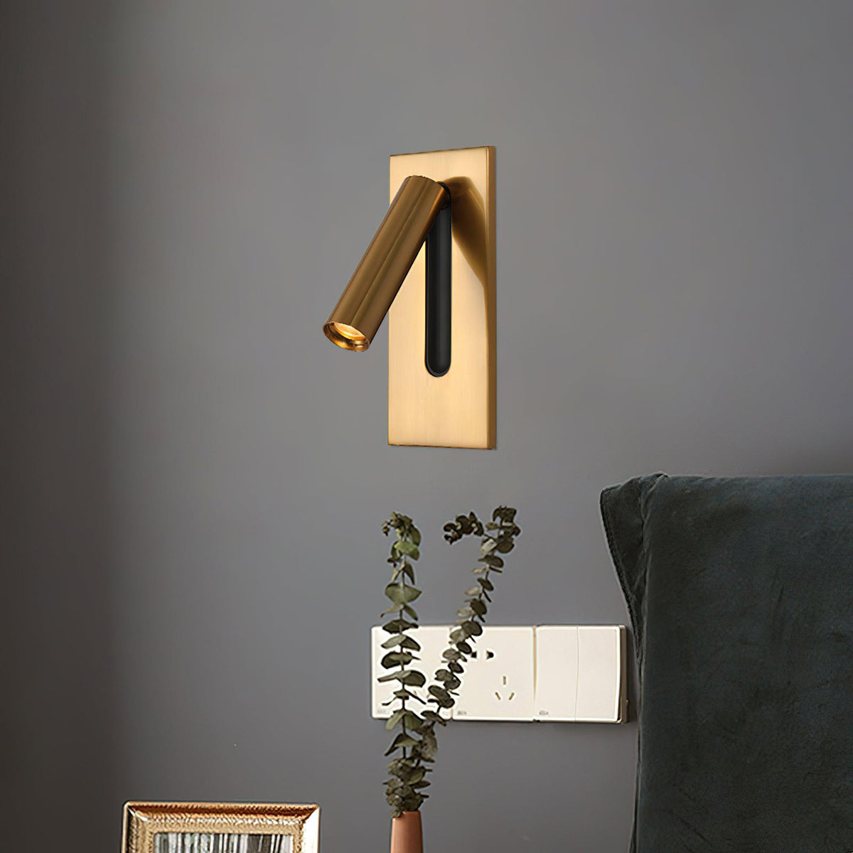 Laiton Applique Murale Moderne Ajustable