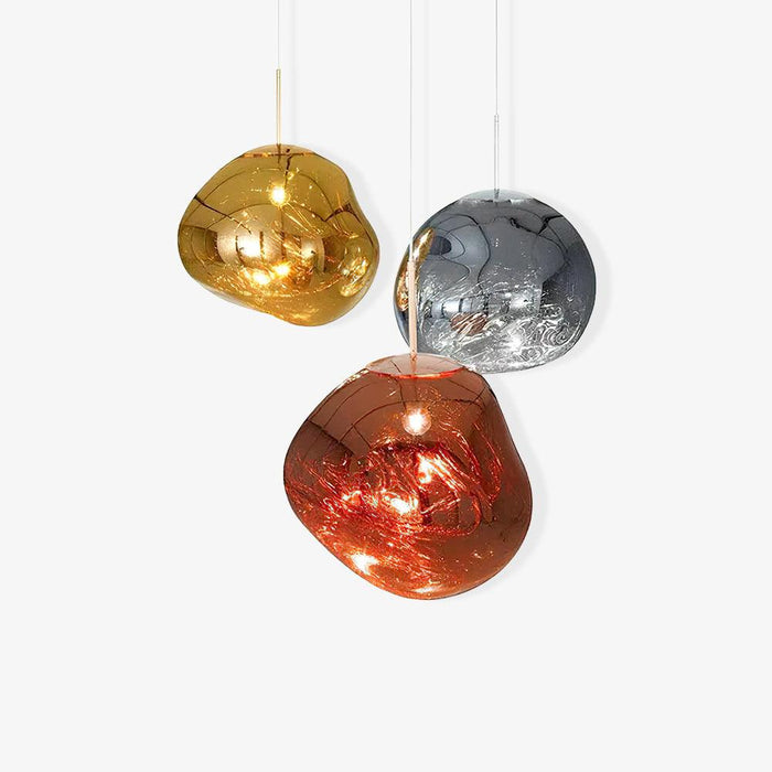 Lustra Suspension Luminaire Moderne Lava Acrylique