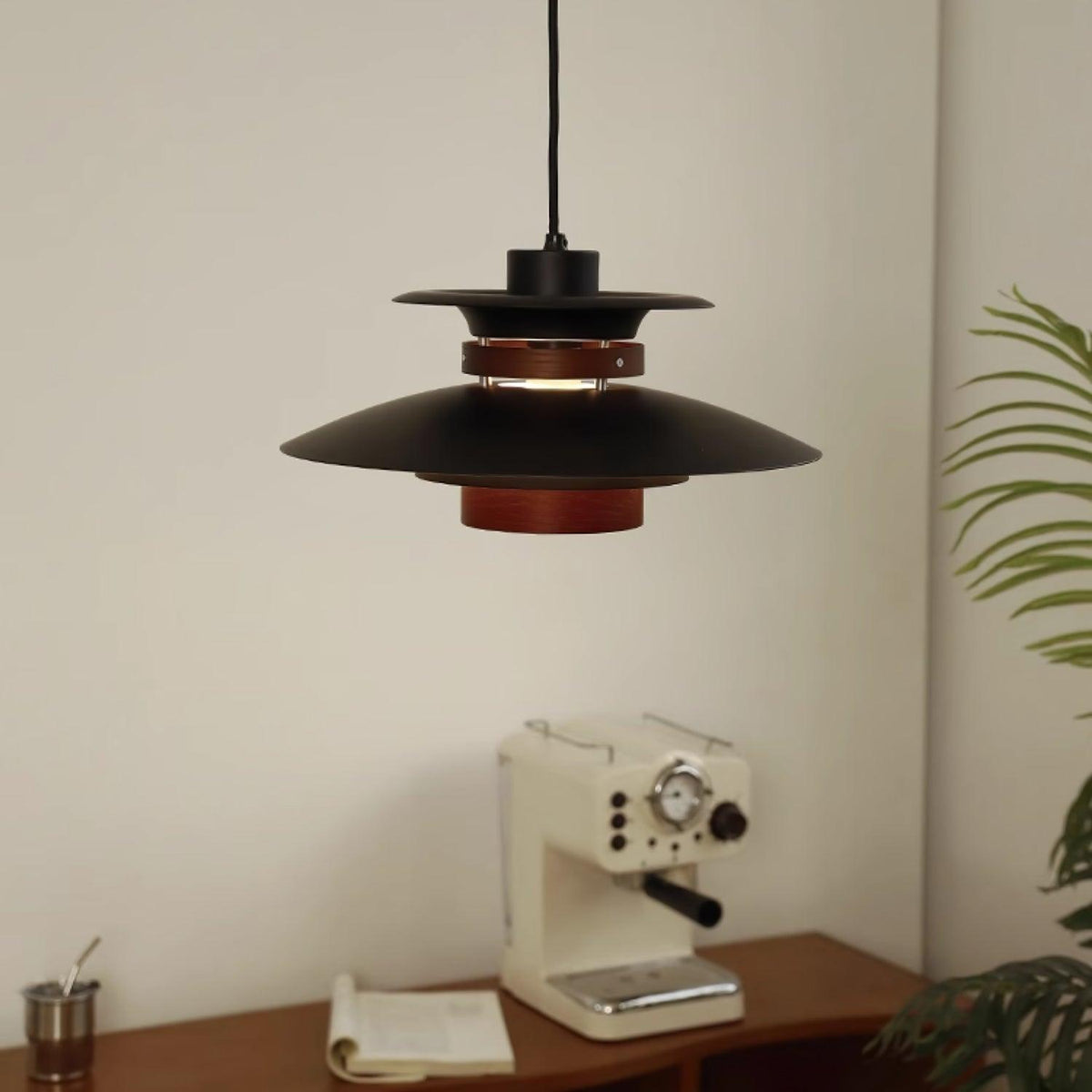Nymera Suspension Bois Acier
