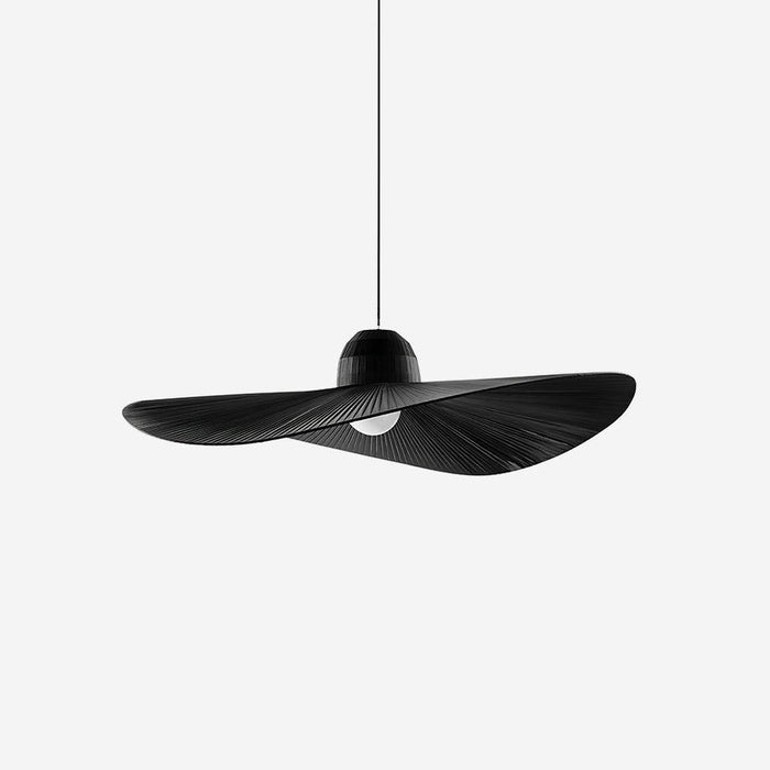 Moire Hat Suspension Tissu Plissé Moderne