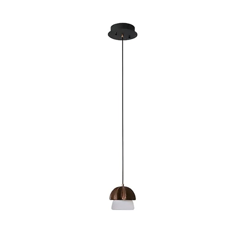 Lustra Suspension Champignon Cluster Bois & Verre