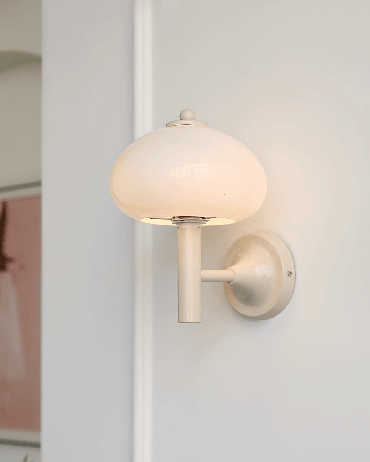 Mushroom Lampe Murale Métal Moderne