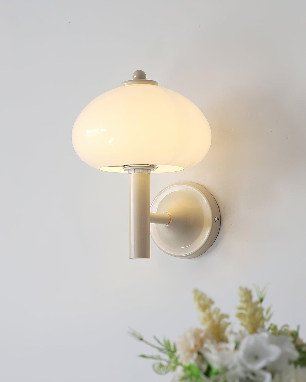 Mushroom Lampe Murale Métal Moderne