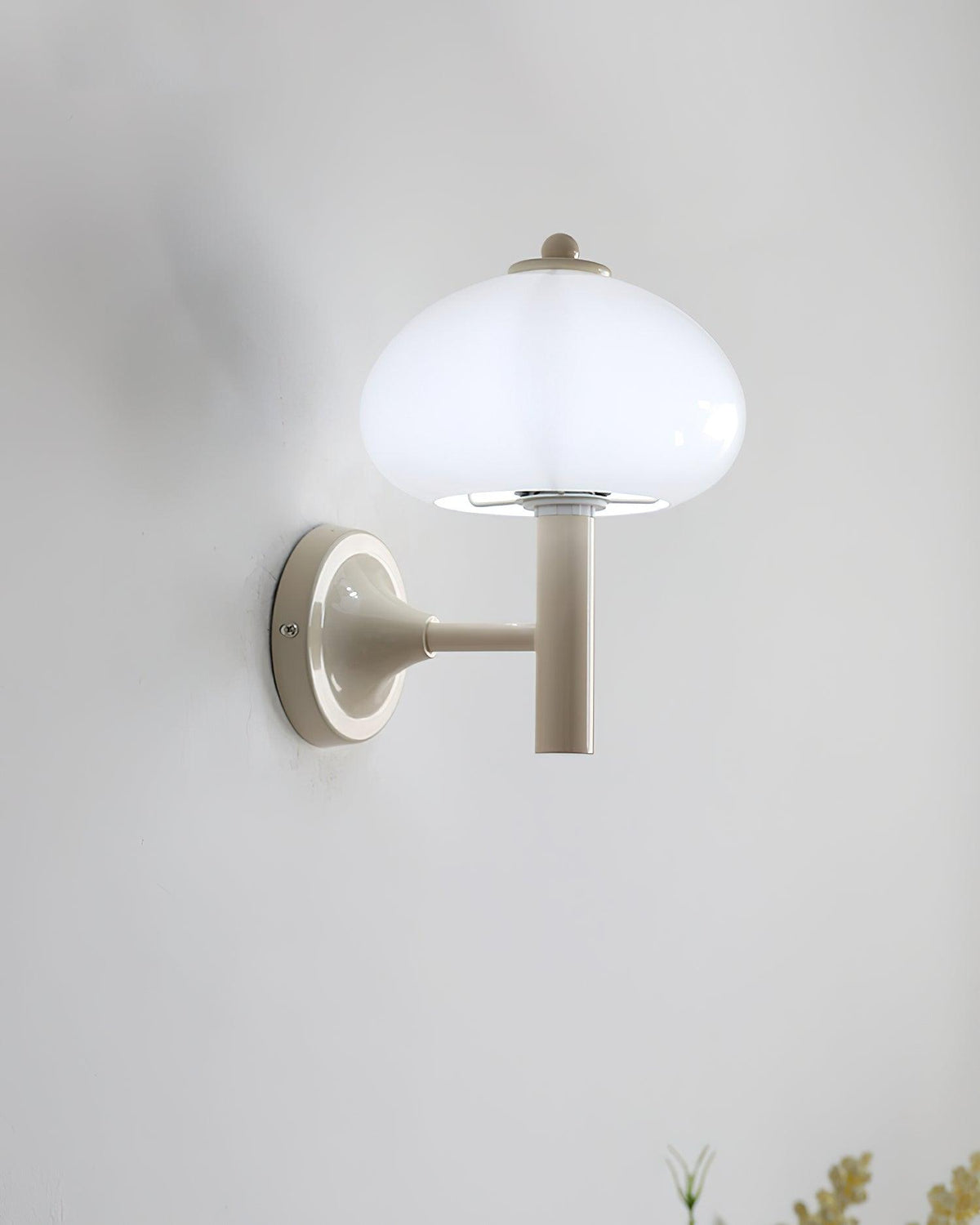 Mushroom Lampe Murale Métal Moderne