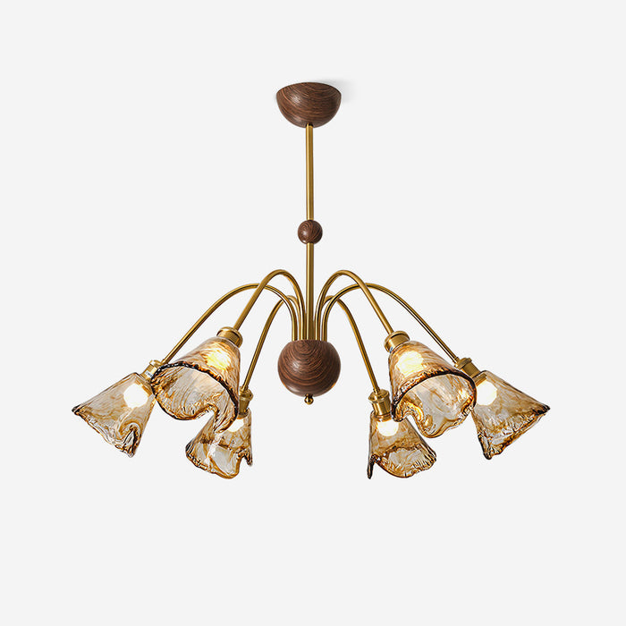 Beyona Lustre en Verre Ambre
