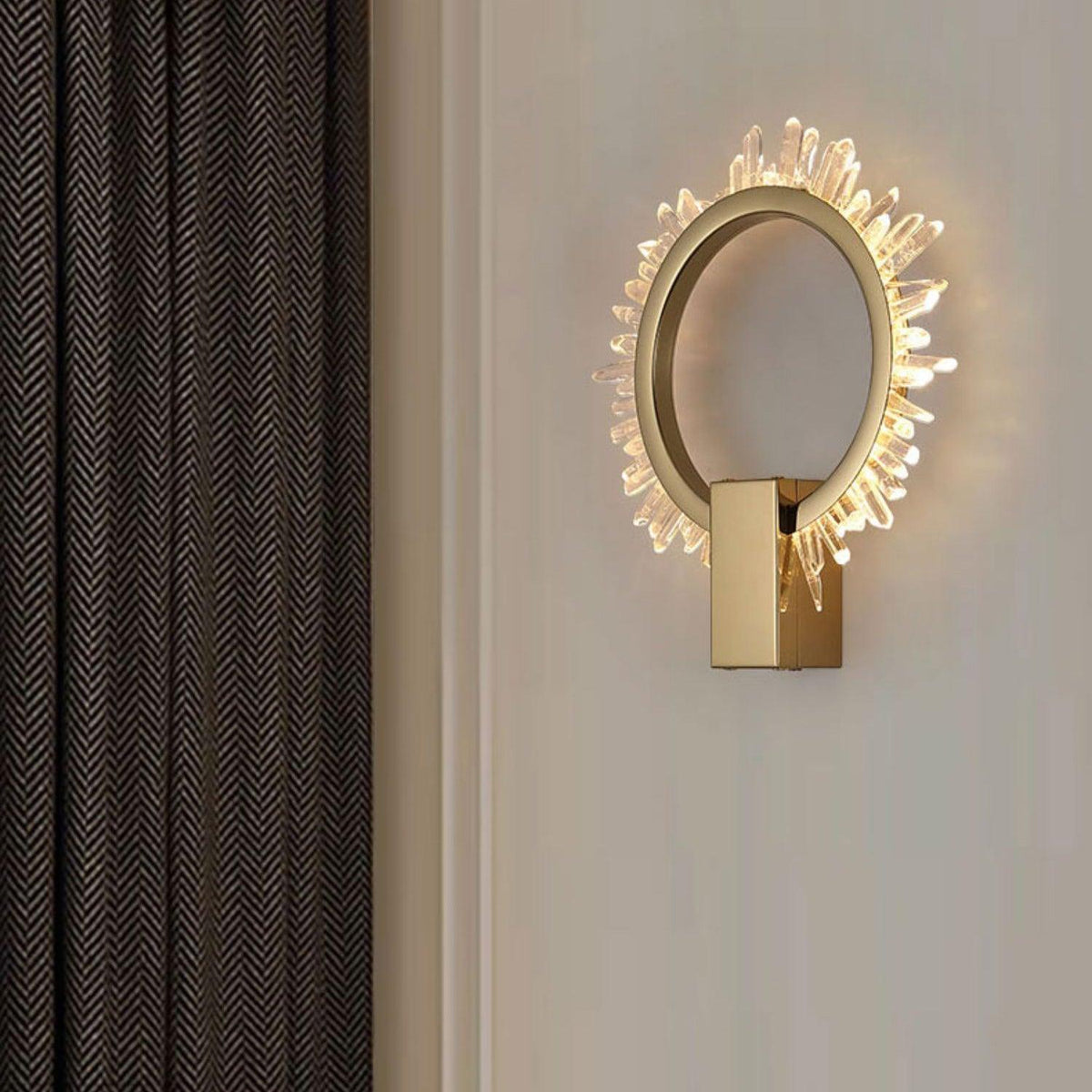 Willa Applique Murale Cristal Moderne