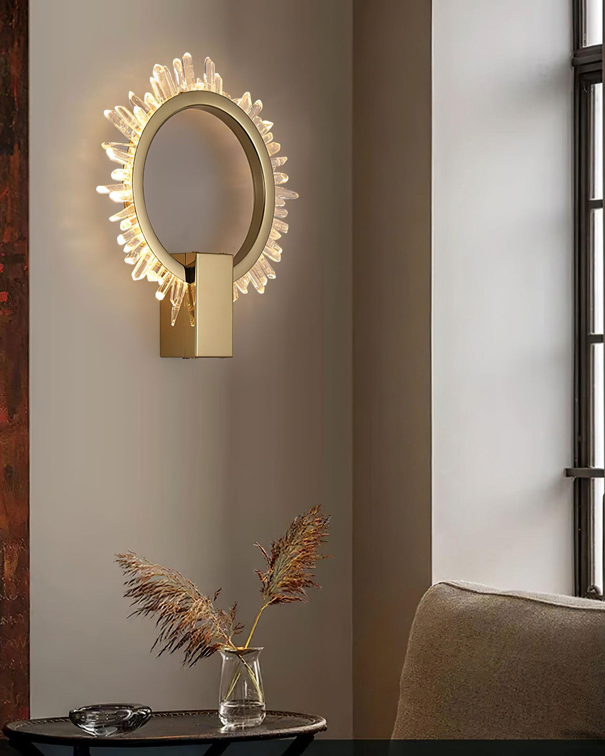 Willa Applique Murale Cristal Moderne