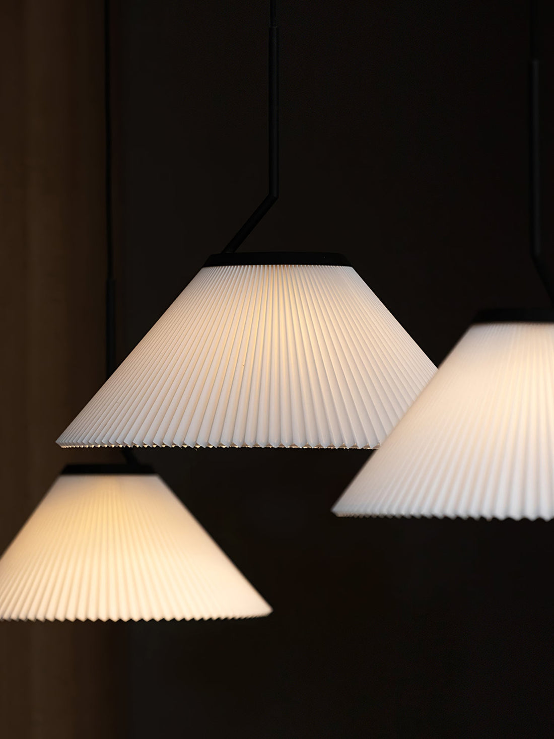 Nebra Plissé Suspension Tissu Minimaliste