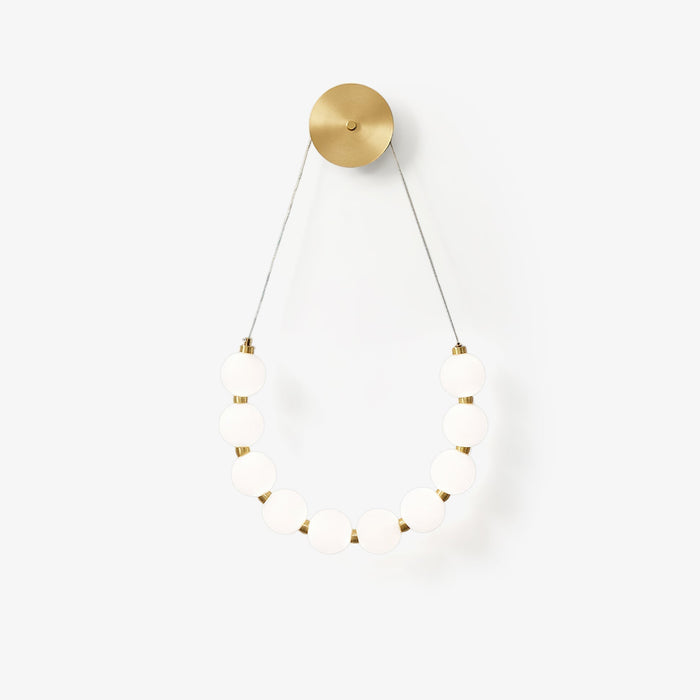 Ilirel Applique Murale Art Collier Anneau en Laiton