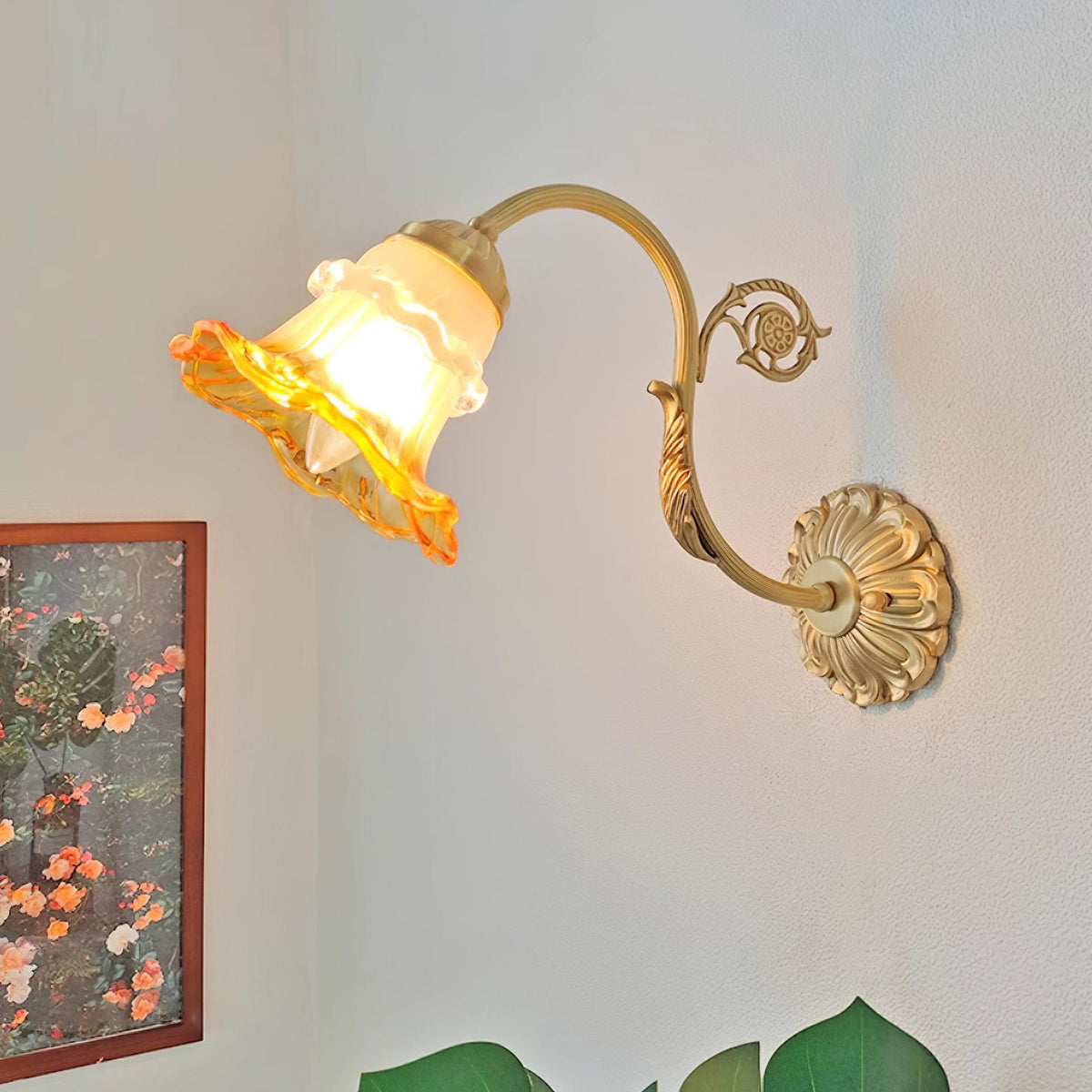 Neiman Applique Murale Volant Rose
