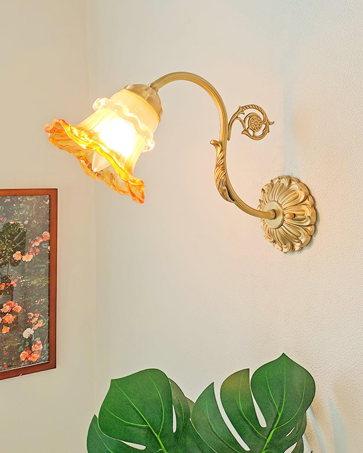 Neiman Applique Murale Volant Rose