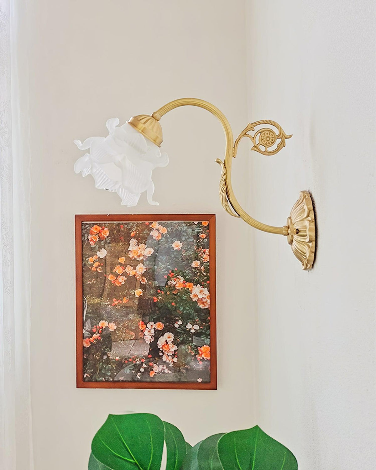 Neiman Applique Murale Volant Rose