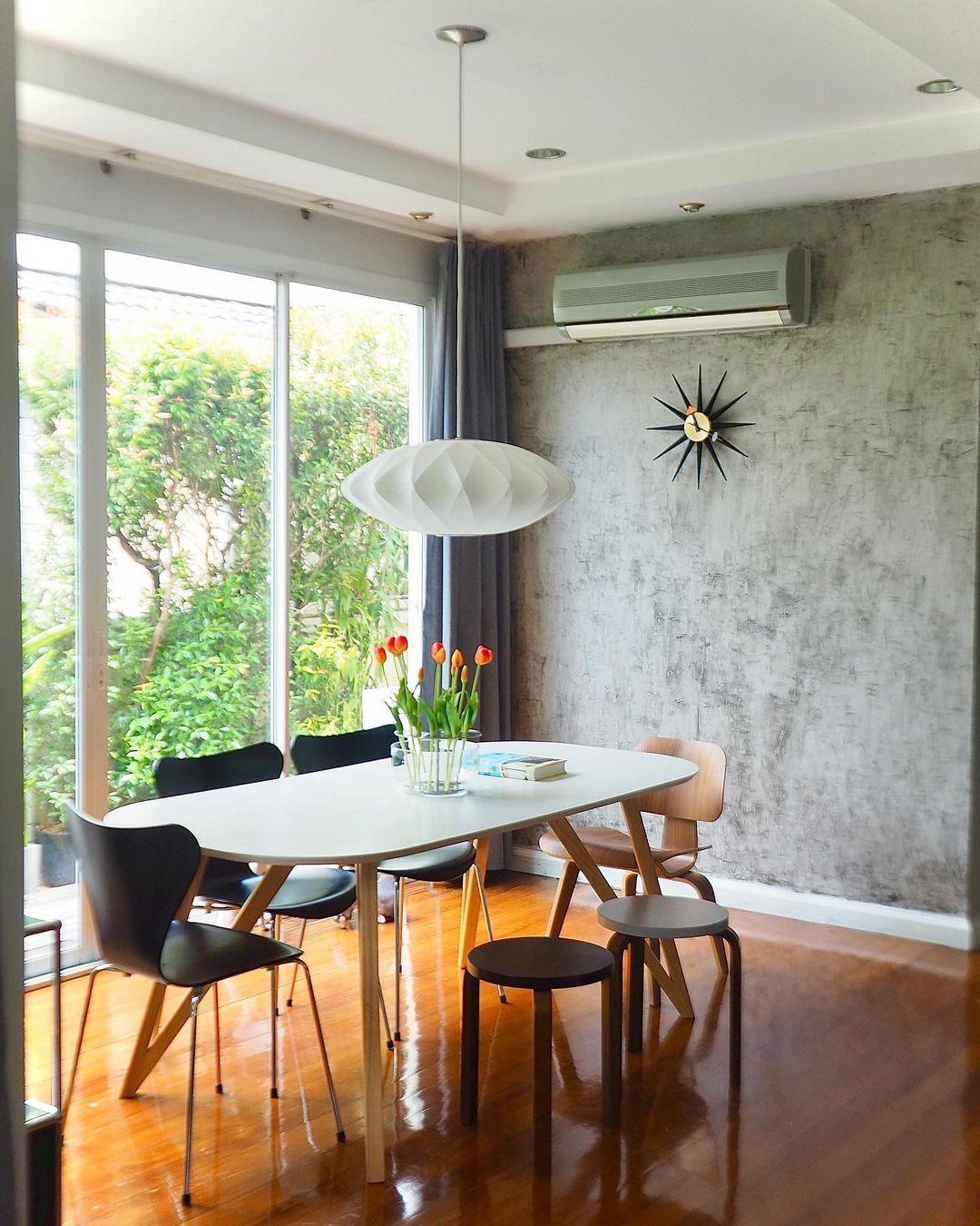 Alvaris Suspension Moderne Blanche