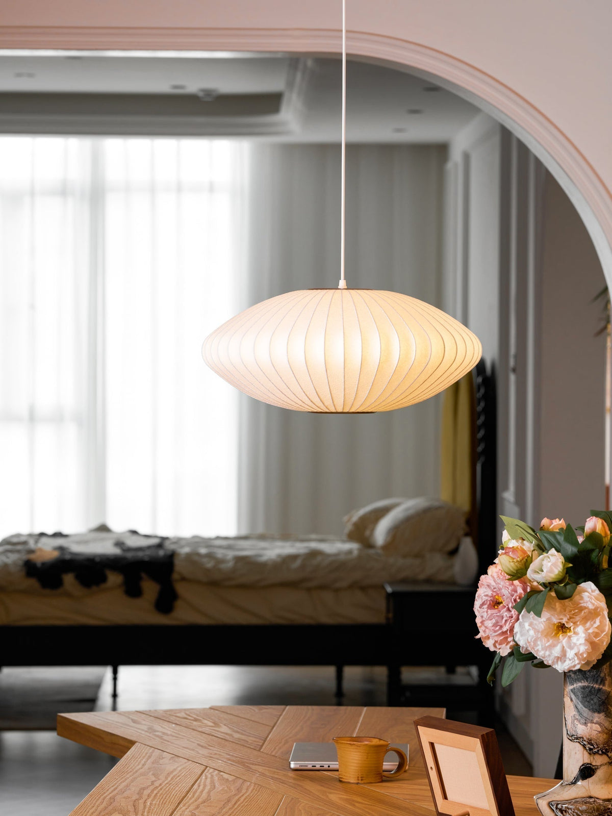 Alvaris Suspension Moderne Blanche