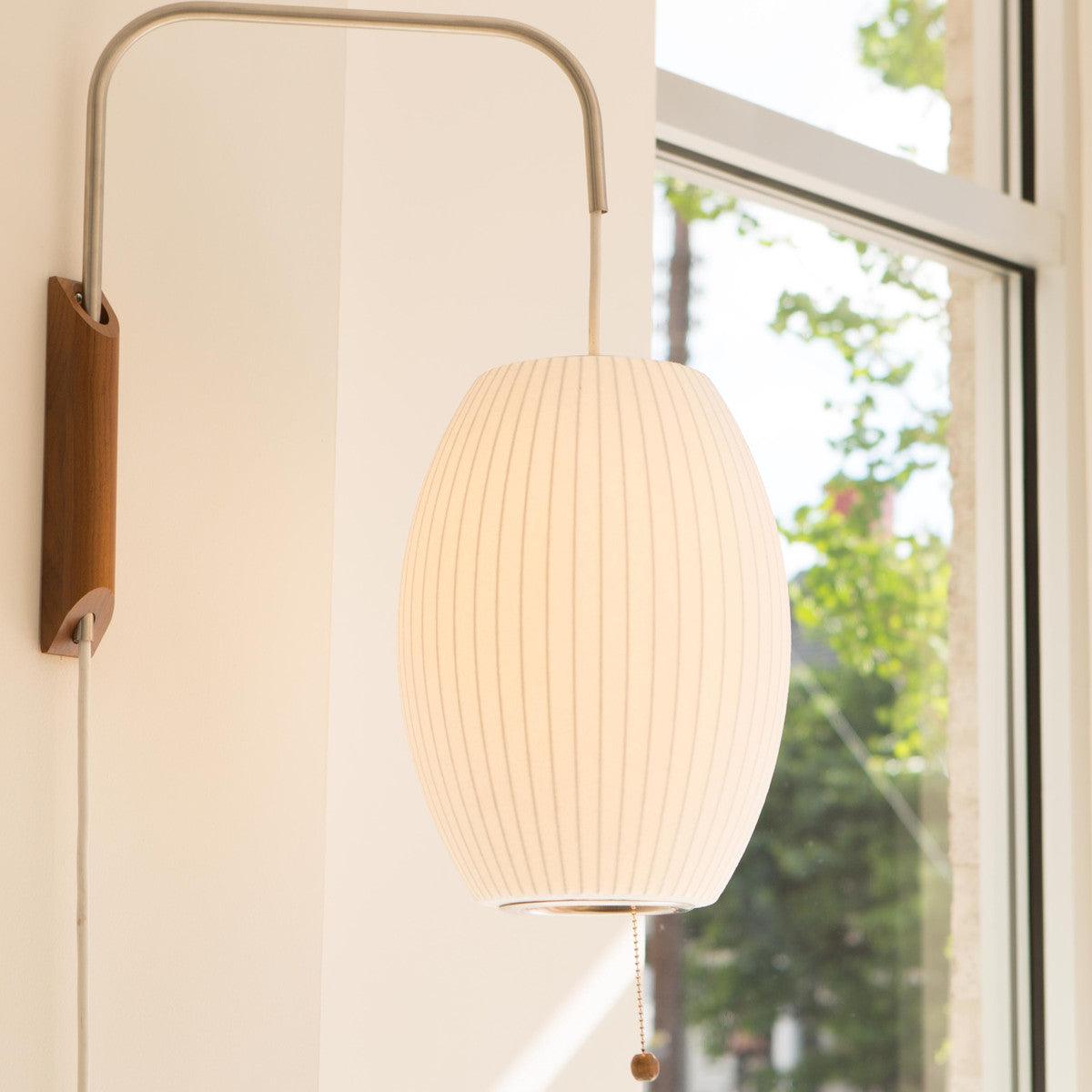 Lustra Wall Sconce Walnut Ball
