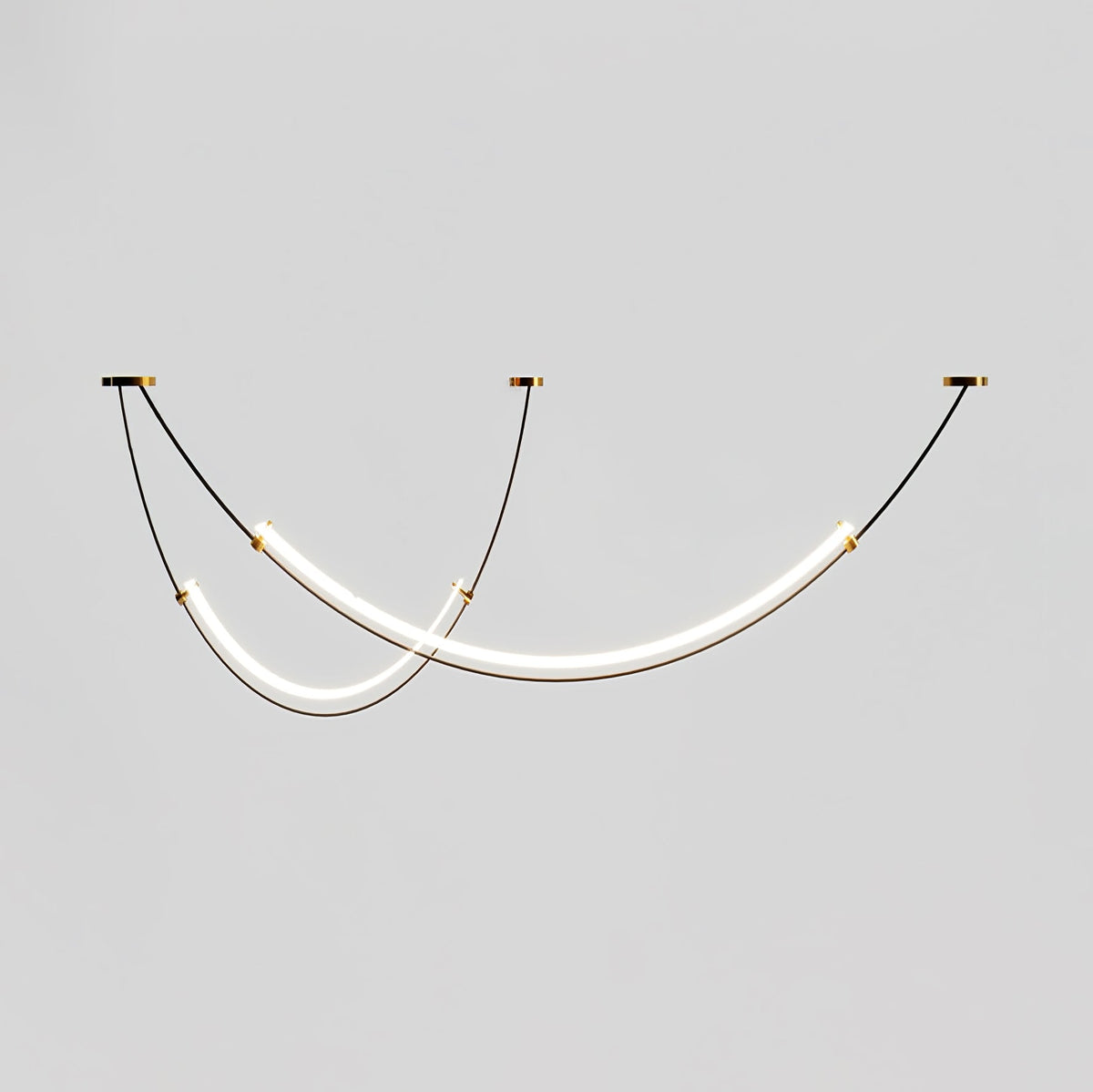 Zephira Suspension LED Courbée