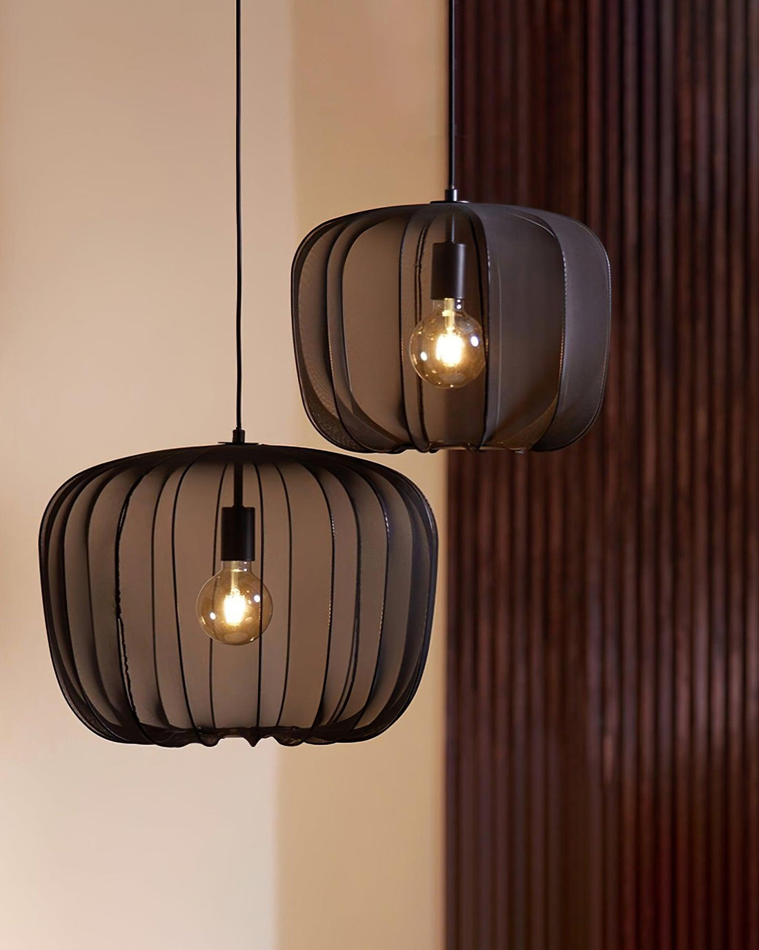 Nevola Lampe Suspendue Écran en Maille Minimaliste