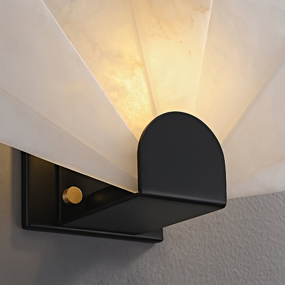 Aurelia Applique Murale Minimaliste en Albâtre