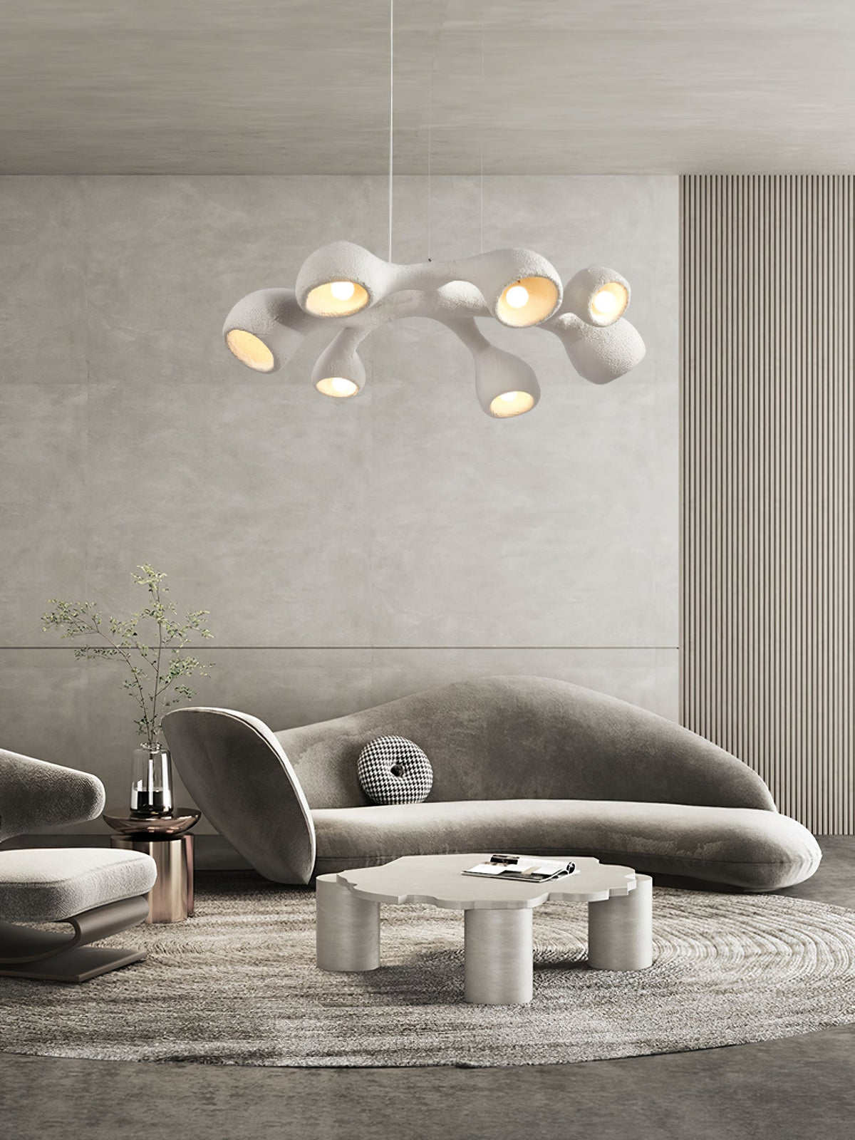 Wave Suspension Polystyrène Moderne