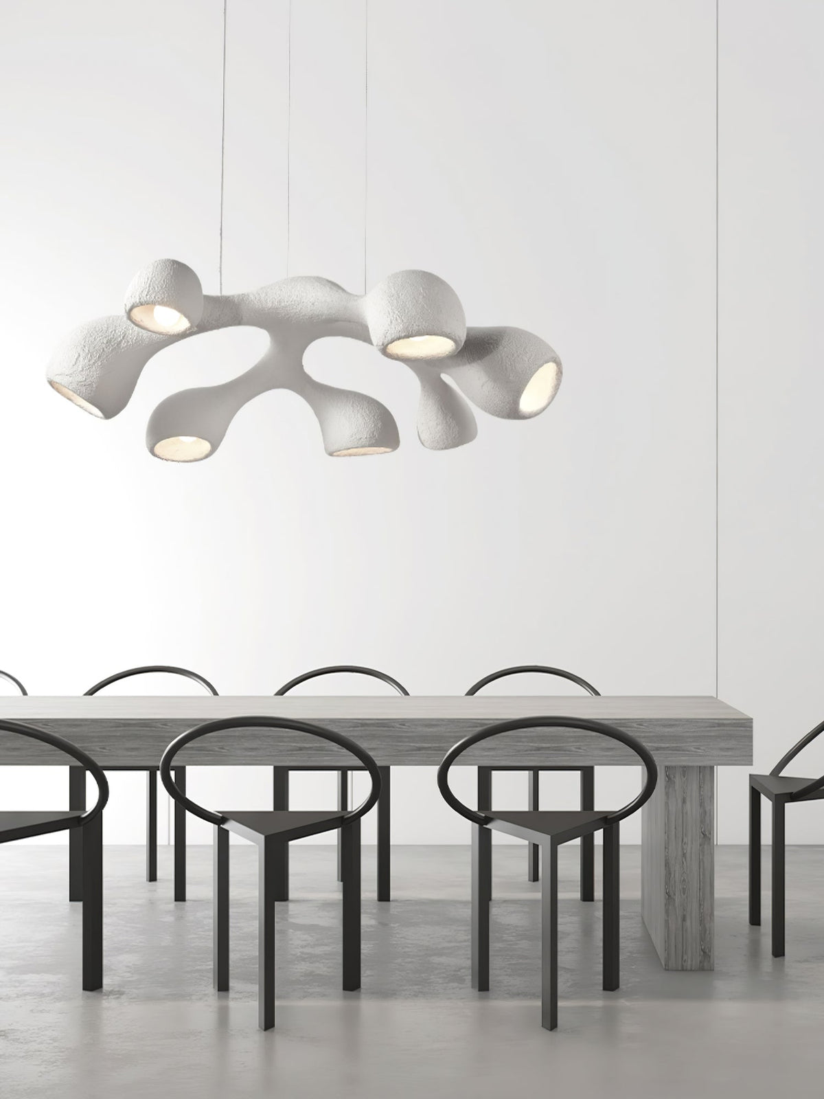 Wave Suspension Polystyrène Moderne