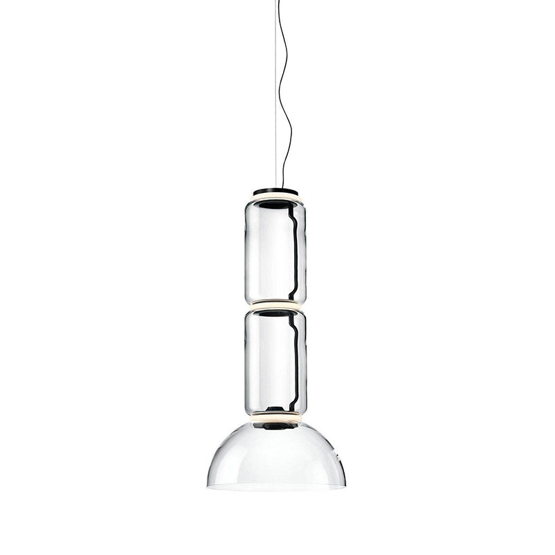 Cadorus Suspension Élégante Haut de Gamme en Verre et Métal