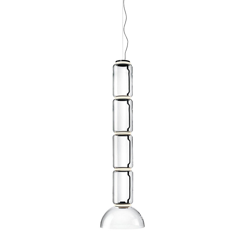 Cadorus Suspension Élégante Haut de Gamme en Verre et Métal