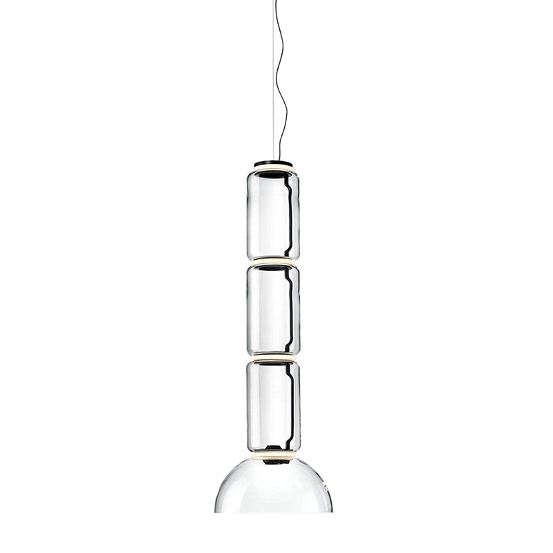 Cadorus Suspension Élégante Haut de Gamme en Verre et Métal