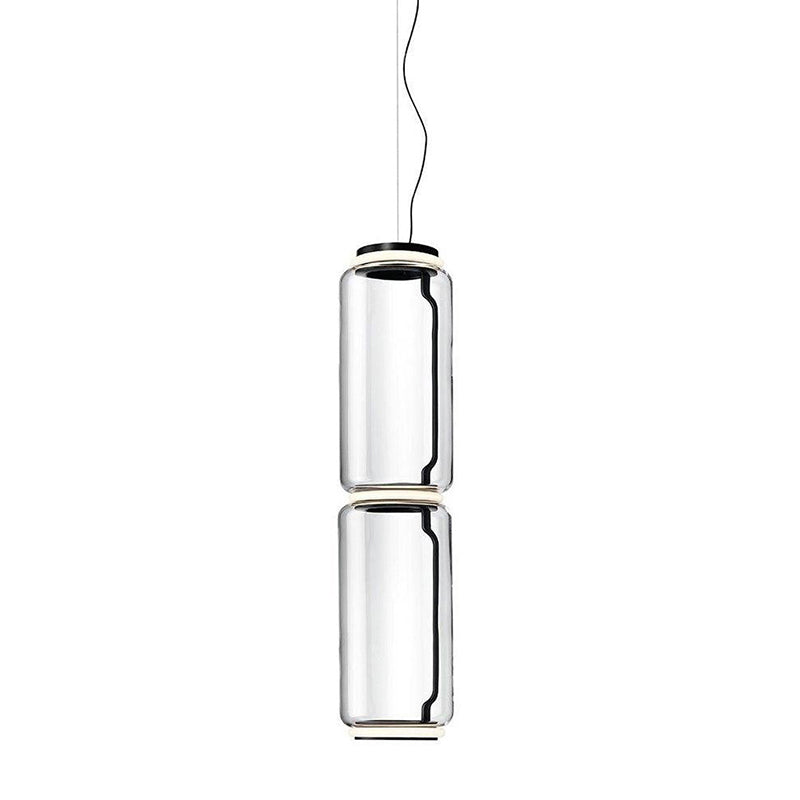 Cadorus Suspension Élégante Haut de Gamme en Verre et Métal