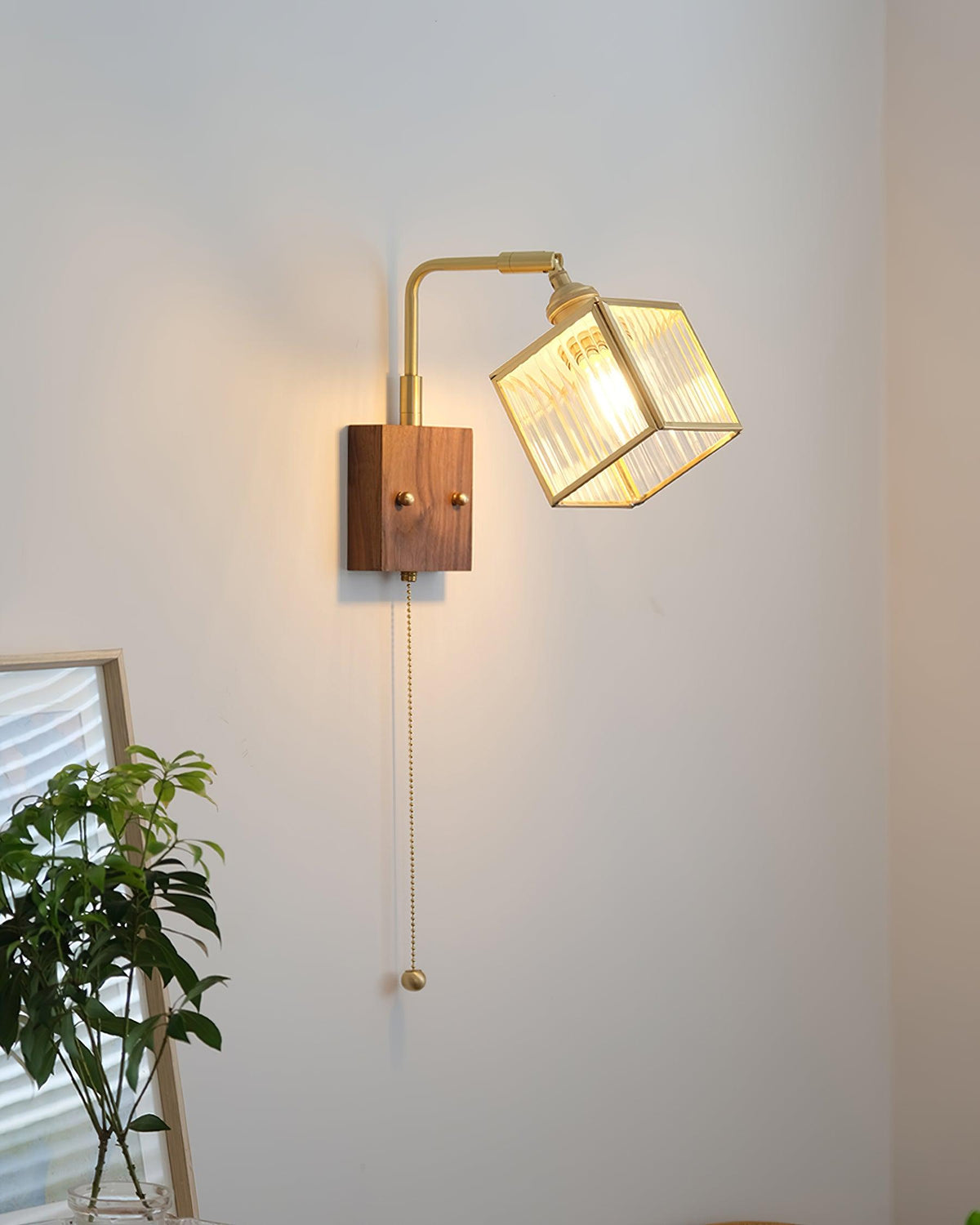 Noko Applique Murale Verre Cube
