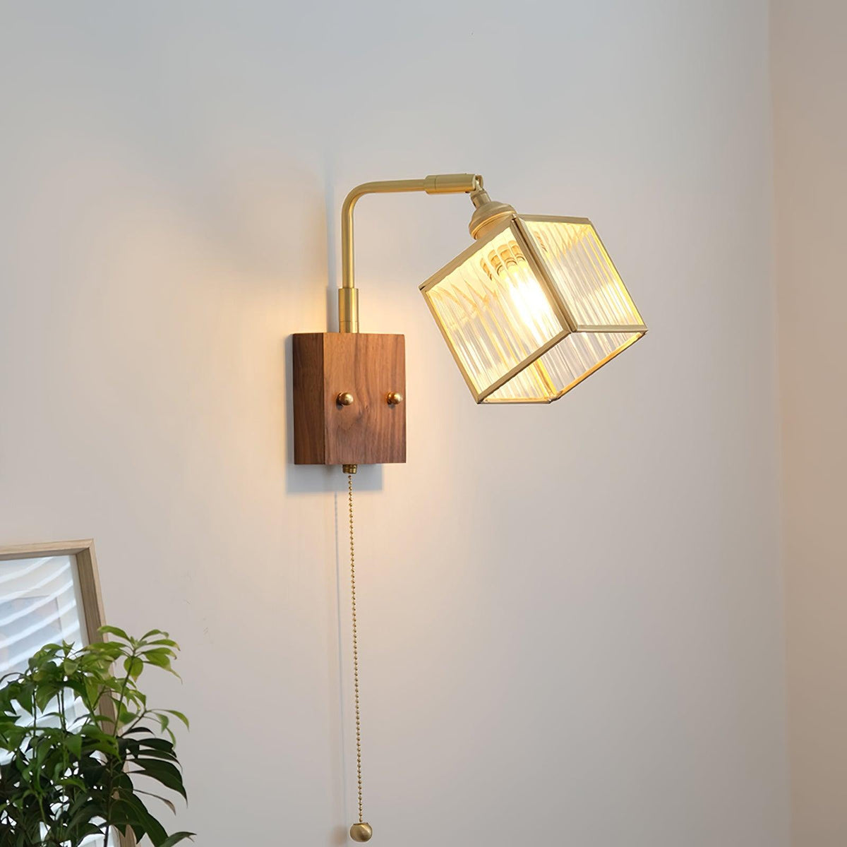 Noko Applique Murale Verre Cube