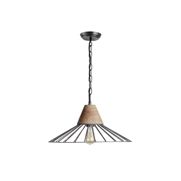 Ulthee Suspension Moderne Minimaliste en Bois et Métal