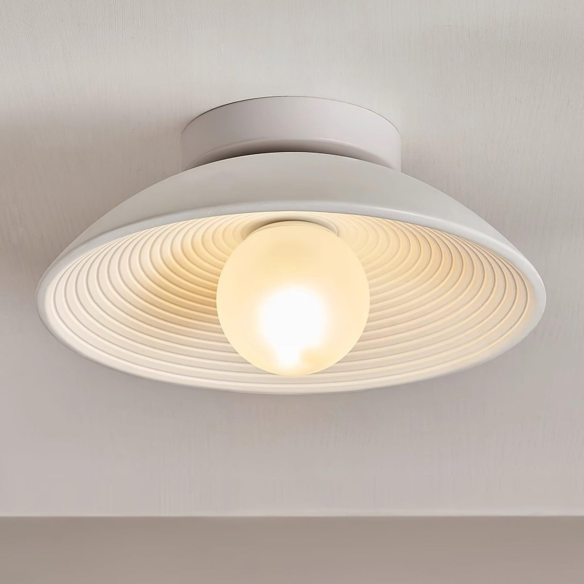 Orvian Plafonnier Encastré Bois