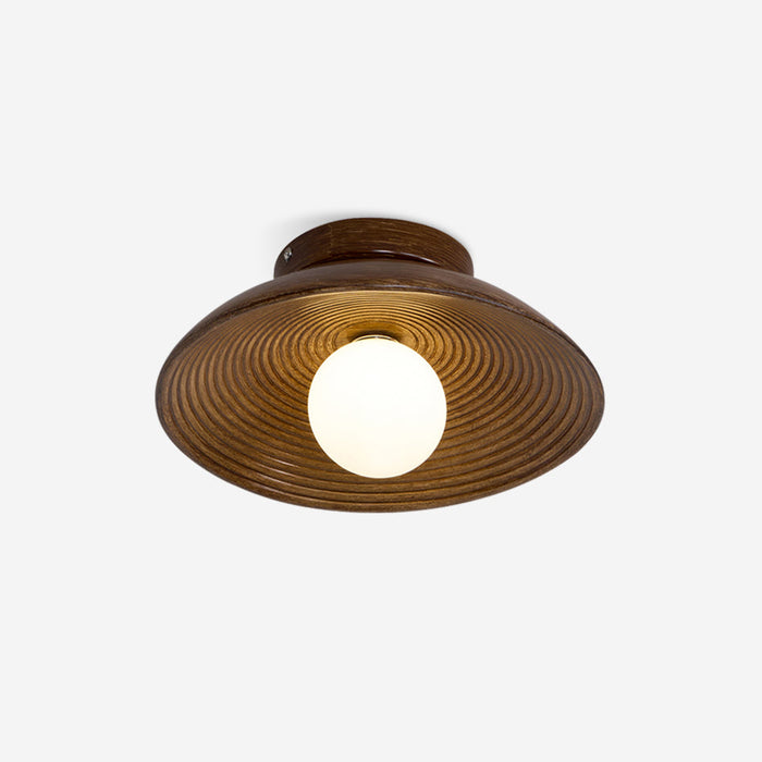 Orvian Plafonnier Encastré Bois