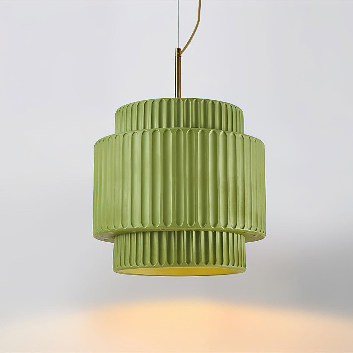 Aurelia Suspension Minimaliste à Cannelures