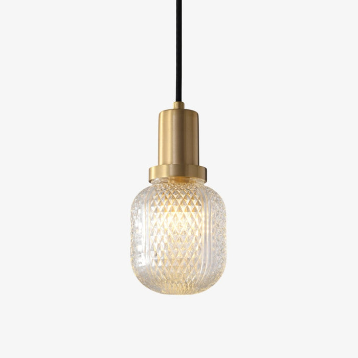 Cacarir Suspension en Laiton et Verre Premium