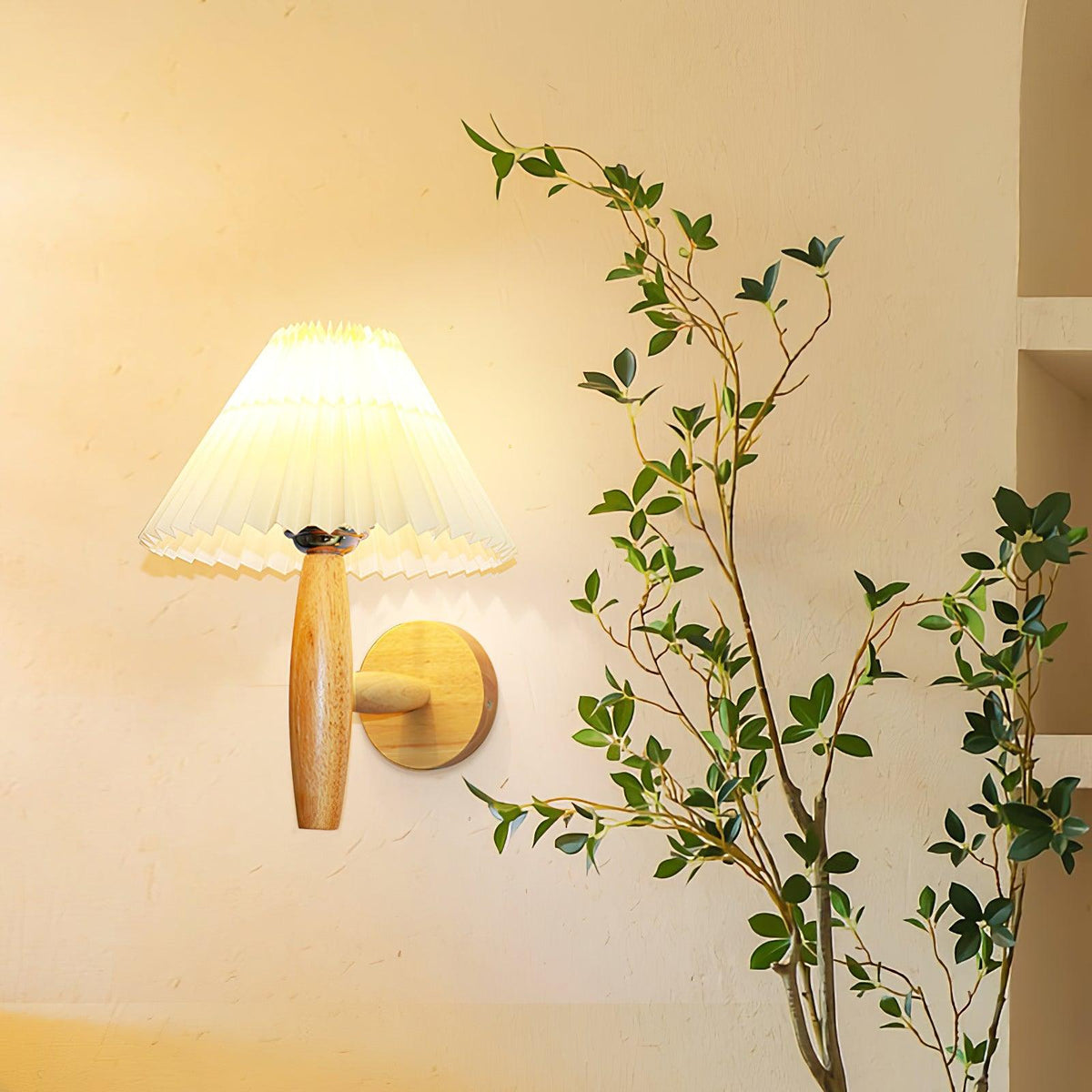 Lincoln Applique Murale Moderne en Bois