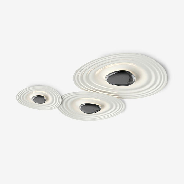 Solara Plafonnier Ripple Ring Sculptural Moderne
