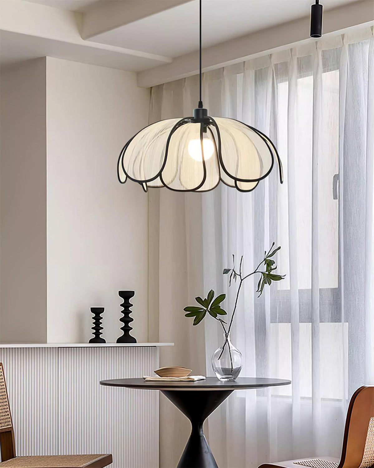 Hikari Suspension En Forme de Pétale