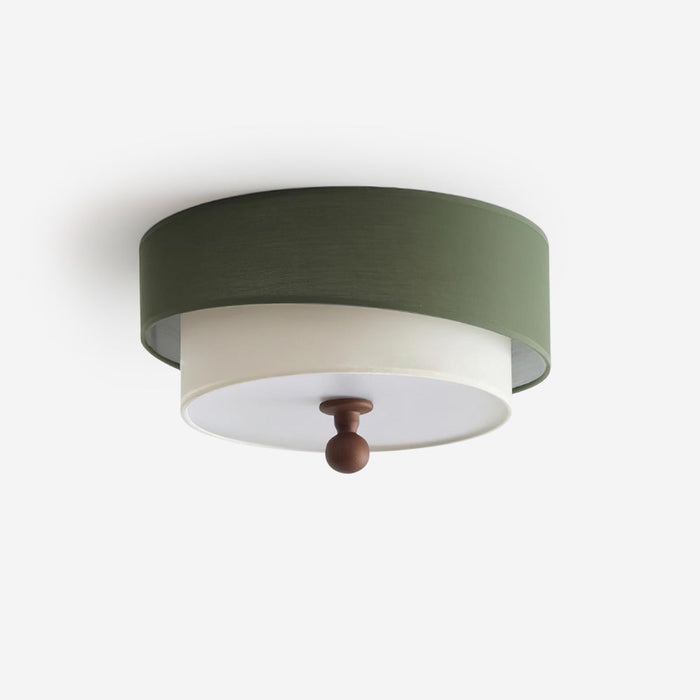 Olten Lampe Plafonnier Tambour Superposé