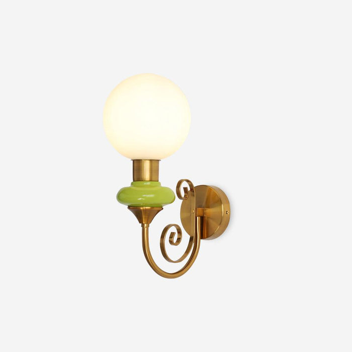 Velin Lustra Applique Murale Laiton
