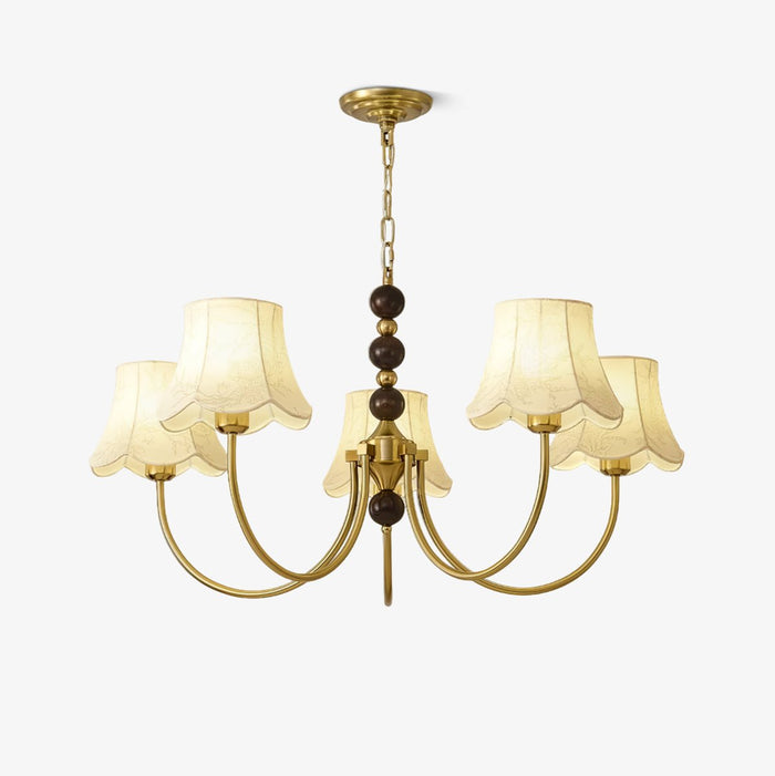 Orchid Lustre en tissu doré