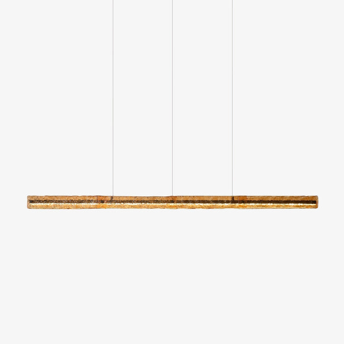 Avnorira Suspension Linéaire en Verre Minimaliste