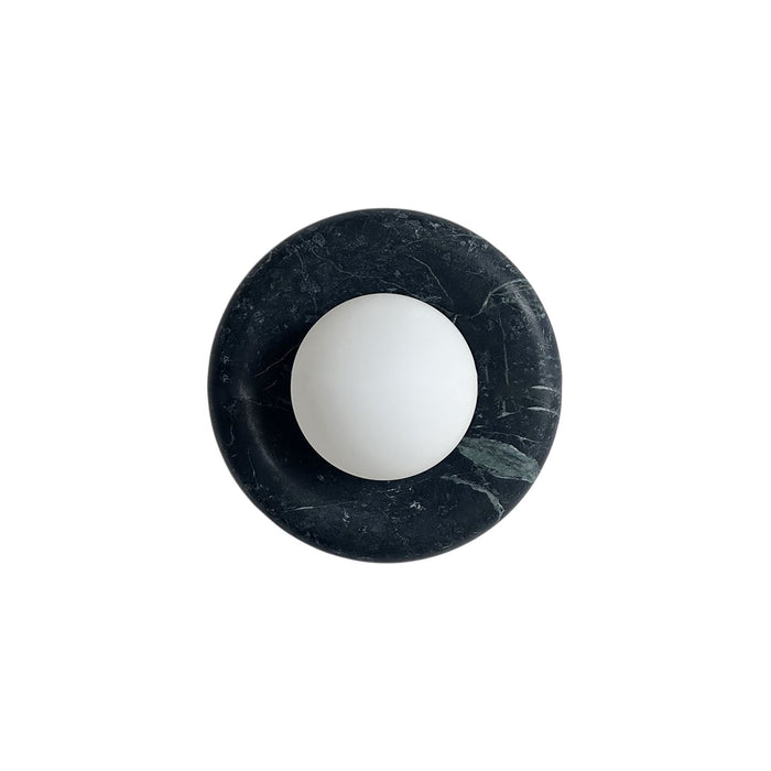 Cusorion Applique Murale Moderne Minimaliste en Marbre Vert Foncé