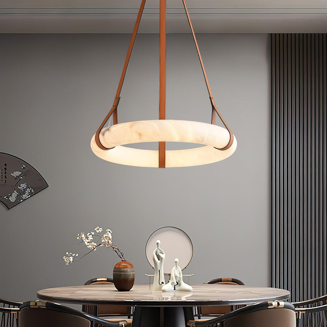 Mydorira Lustre Laiton Albâtre Élégance Premium