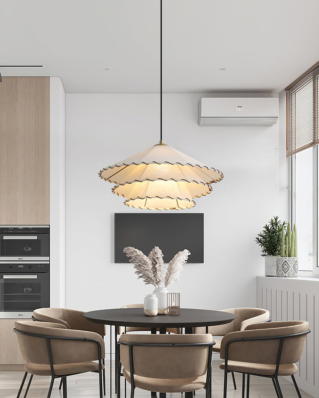 Vionel Suspension Moderne en Tissu à Fiche