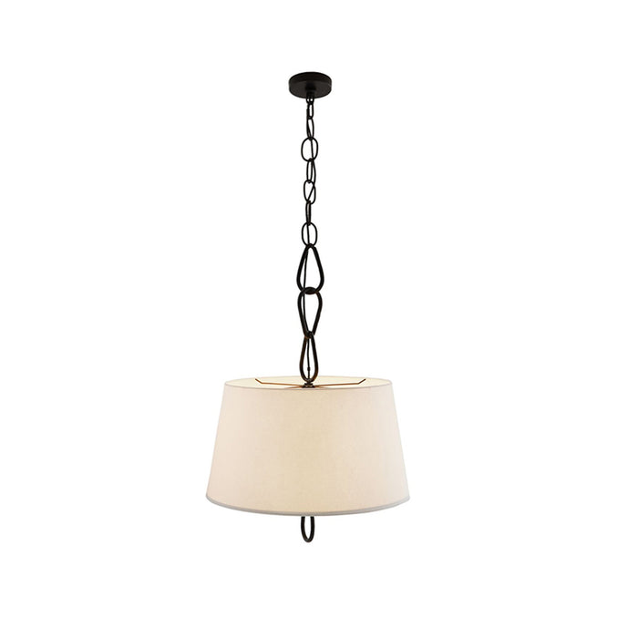 Zesilira Suspension Tissu Noir Vintage Nordic
